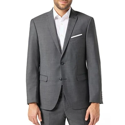 Abbildung von Pierre Cardin Herren Mix &amp; Match Sakko Andre Futureflex Blazer, grau, 110