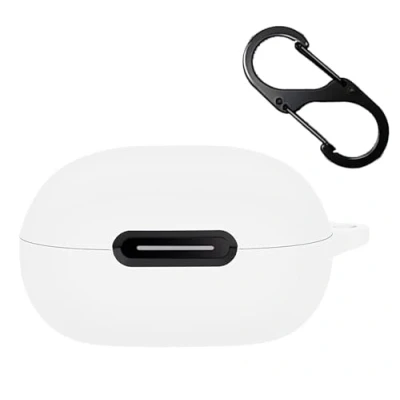 Abbildung von GIOPUEY Hülle Kompatibel mit Anker Soundcore P40i, Silikon Stoßfeste Schutzhülle, Ultradünn Case Cover, Kein Geruch, Weiß