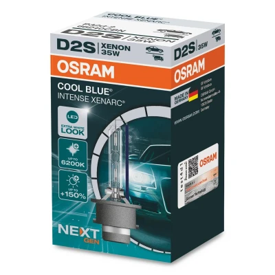 Abbildung von OSRAM 66240CBN Glühlampe, Fernscheinwerfer D2S 85V 35W 6000K Xenon MERCEDES BENZ: CLK Coupe, ML Klasse, CLS BMW: 5 Touring, 3 Limousine