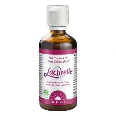 Abbildung von Dr. Jacob&#039;s Lactirelle Milchsäure Cassis Konzentrat Eisen
