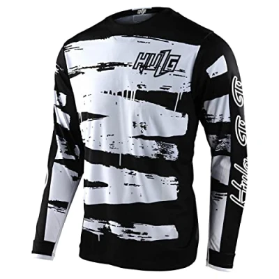 Abbildung von Radfahren Jersey Herren Mountainbike Motocross Langarm MTB T Shirt,Shirt Downhill Fahrrad Schnelltrocknend (Color 21,S)