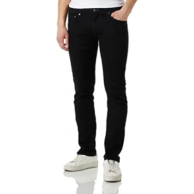 Abbildung von HACKETT LONDON Herren Black Denim Jeans, Schwarz, 40W/30L