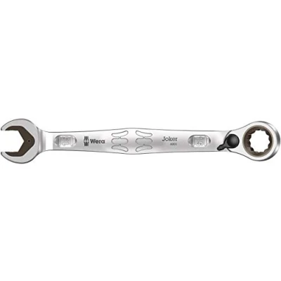Abbildung von Wera Joker Switch Maul Ringratschen Schlüssel, umschaltbar, 15 x 199 mm, Weiß, 05020070001
