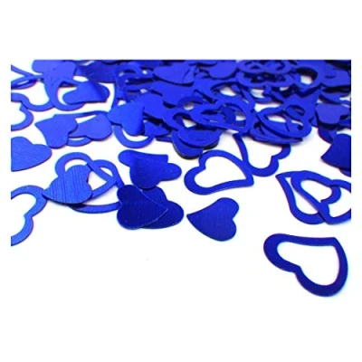Abbildung von Sepkina Herzen Herzchen Herze Love Hochzeit Tischdeko Streudeko Konfetti blau (Blue, 200)