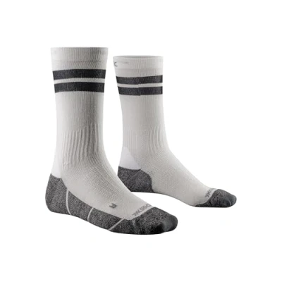 Abbildung von X Socks Core Natural Graphics Crew Sportsocke Weiß Unisex Grösse 39 41