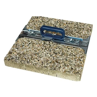 Abbildung von Karl Dahm Plattenkuli I Plattenheber für Platten von 30 bis 50cm Praktischer Gehwegplatten Heber Terrassenplatten Hebehilfe 10751