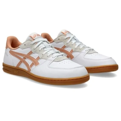 Abbildung von Asics Sportstyle Skyhand OG Unisex Sneaker low, Größe: 40, Cream/rainy lake Leder und lederimitat