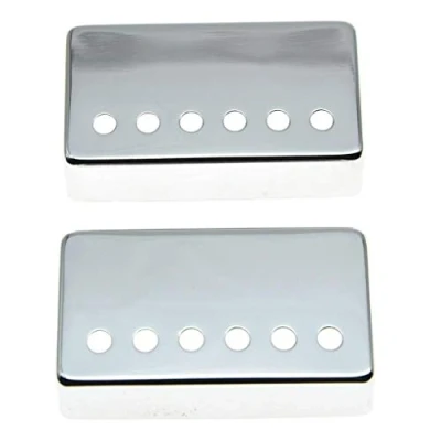 Abbildung von KAISH Set of 2 Humbucker Guitar Pickup Cover Brass Covers 49.2mm/52mm
