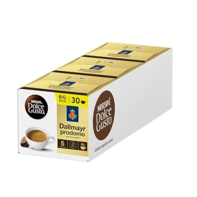 Abbildung von NESCAFÉ DOLCE GUSTO DALLMAYR prodomo Kaffeekapseln 3er Vorratspack (3 x 30 Portionen)