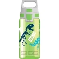 Abbildung von SIGG Trinkflasche Kinder Viva One Jurassica Für Kohlensäurehaltige Getränke Geeignet Auslaufsicher Spülmaschinenfest BPA frei Sport Grün 0,5L