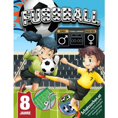 Abbildung von Fußball Schatzsuche Kindergeburtstag für Jungs &amp; Mädchen ab 8 Jahren: “Fußball verbindet!“ auch in Jungsmannschaften? Die spannende Schnitzeljagd beginnt! (Bravo Schatzsuche)