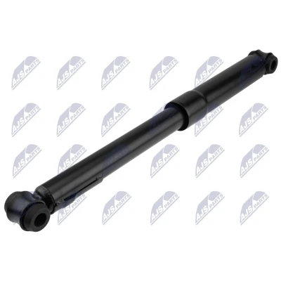 Abbildung von NTY A TY 025 Stoßdämpfer Hinterachse Gasdruck Teleskop oben Auge, unten Auge TOYOTA: Hilux VII Pickup 2.5 D 4D, 4WD, 4D 4WD
