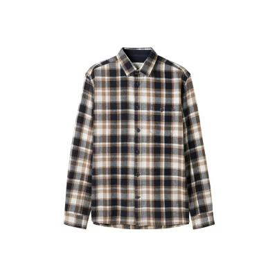 Abbildung von TOM Tailor Comfort MIT Karomuster Hemd, Herren, Größe: Medium, Parasol brown twill check