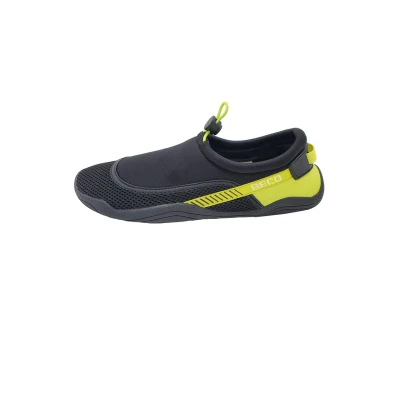 Abbildung von BECO the world of aquasports Wassersportschuhe MAUI Beach Wassersportschuh schwarzgrün, Größe: 46, Schwarz grün Gummi/textil