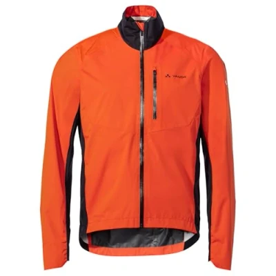Abbildung von Vaude KURO RAIN Regenjacke / wasserabweisende Jacke, Herren, Größe: Small, Glowing red