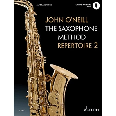Abbildung von The Saxophone Method: Repertoire Book. Vol. 2. Alt Saxophon. Ausgabe mit Online Audiodatei.: alto saxophone.