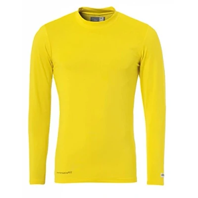Abbildung von uhlsport Kinder Distinction Colors Langarm Unterhemd, limonengelb, 116