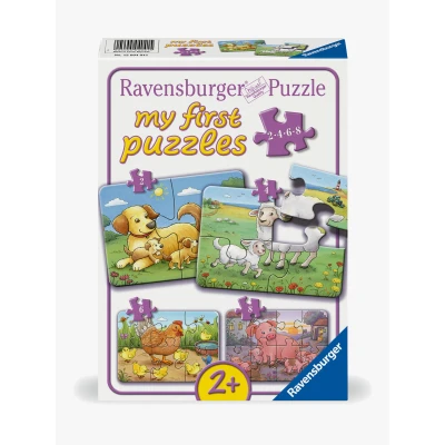 Abbildung von Ravensburger Puzzle my first puzzles, Kleine Bauernhoftiere, 20 Puzzleteile, Made in Europe