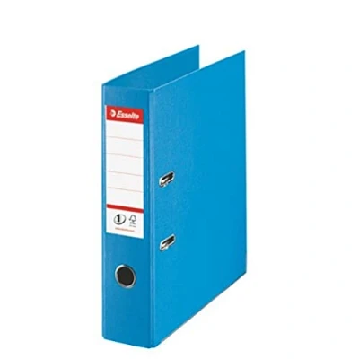 Abbildung von Esselte DIN A4 Ordner, Hellblau, 72 mm Rückenbreite, Kunststoff, 811311