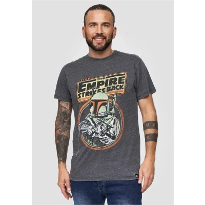 Abbildung von Re:Covered Tshirt print, Herren, Größe: Medium, Charcoal