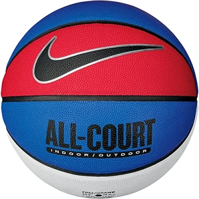 Abbildung von Nike Unisex Erwachsene Everyday All Court 8P Deflated Basketball, Game royal/Black/metallic Silver/Black, 7