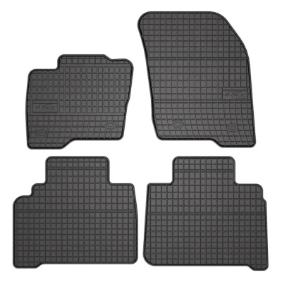 Abbildung von FROGUM 547037 Fußmattensatz Gummi vorne und hinten 4 schwarz Maßgefertigt FORD: S Max Mk2