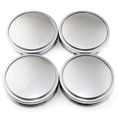 Abbildung von RhinoTuning 4 Stück Radnabenkappen für Nabendeckel OD 56 mm ID 53 mm, Perlchrom Radnabenabdeckung Geeignet LE Sedan Golf 18&quot; Rad, 1J0 601 171, 1JD 171 Felgendeckel