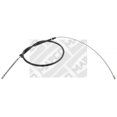 Abbildung von MAPCO 5778 Handbremsseil hinten 1585 Trommelbremse SKODA: Fabia 2 Combi, I Schrägheck, VOLKSWAGEN: Polo IV Schrägheck