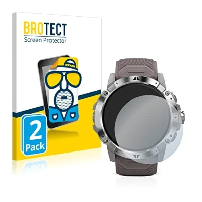 Abbildung von BROTECT Entspiegelungs Schutzfolie für Coros Vertix 2 (2 Stück) Matte Displayschutz Folie, Anti Reflex, Fingerprint