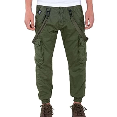 Abbildung von Alpha Industries Utility PANT Cargohose, Herren, Größe: 28, Dark olive