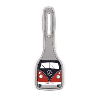 Abbildung von VW Collection by Brisa Volkswagen T1 Bulli BUS KOFFERANHÄNGER Reisezubehör, Größe: One Size, Schwarz
