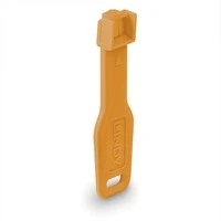 Abbildung von RJ45 Port Schloss (10 Stück) mit Schlüssel