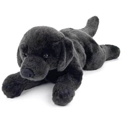Abbildung von Uni Toys Kuscheltier Labrador, liegend versch. Farben 40 cm Plüsch Hund Plüschtier, zu 100 % recyceltes Füllmaterial