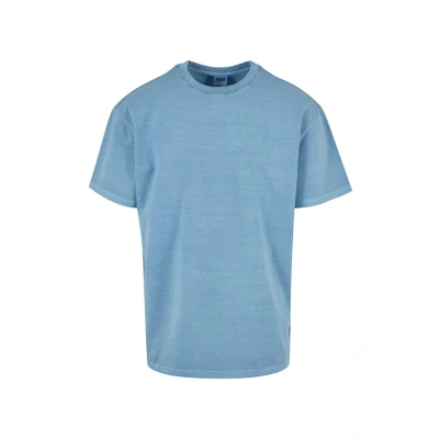 Abbildung von Urban Classics Heavy Garment DYE TEE Tshirt basic, Herren, Größe: Small, Horizonblue