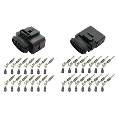 Abbildung von Stecker OEM 6X0973717 + 6X0973817 Reparaturset 14 pol. Steckverbinder Stift/Buchse