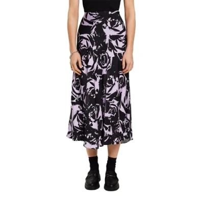 Abbildung von Esprit Alinienrock, Damen, Größe: 34, New black