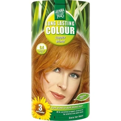 Abbildung von Hennaplus 49135 Long Lasting Colour 8,4 Copper Blond