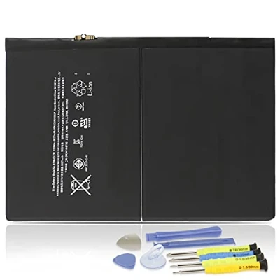 Abbildung von K KYUER 32.9Wh A1484 Tablet Akku Compatible with iPad 5 6 7 A1822 A1823 A1893 A1954 A2197 A2200 A2198 A2199 Air A1474 A1475 A1476 MD785LL/A MD786LL/A MD787LL/A MF539LL/A MF534LL/A MF532LL/A MR7G2LL/A