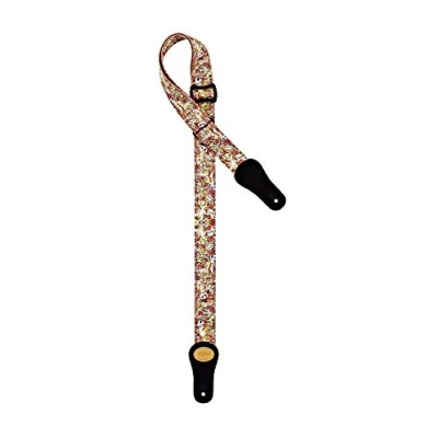 Abbildung von ORTEGA Nylon Ukulelengurt mit Wildleder 37mm Voodoo Puppet (KNS VP U)
