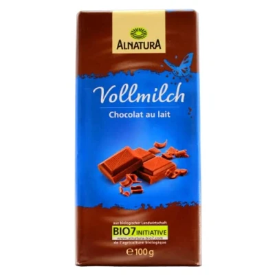 Abbildung von Alnatura Bio Vollmilch Schokolade, 10er Pack (10 x 100g)