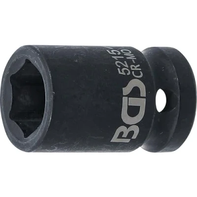 Abbildung von BGS 5215 Kraft Steckschlüssel Einsatz Sechskant 12,5 mm (1/2&quot;) SW 15