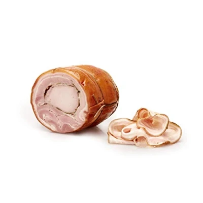 Abbildung von Spanferkelbraten, Scheibe, Porchetta arrosto trancio, Salumi Pasini, 1,65kg