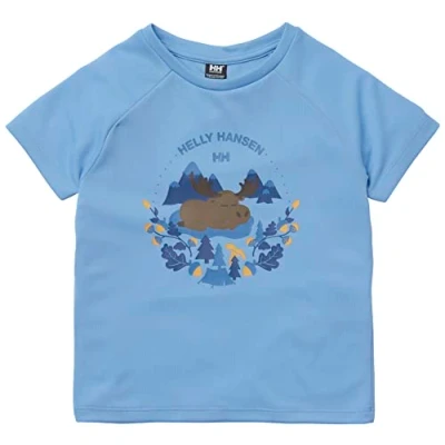 Abbildung von Helly Hansen K Marka T Shirt Bright Blue Kids Unisex 7