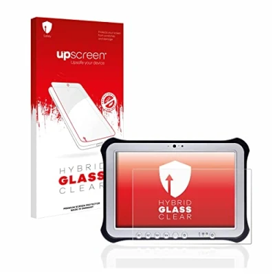Abbildung von upscreen Schutzglas für Panasonic Toughpad FZ G1 Schutzfolie, Glas Folie [Klar, 9H Panzerschutz, Anti Fingerprint]