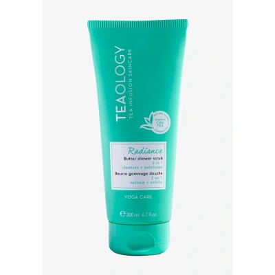 Abbildung von Teaology Radiance Butter Shower Scrub YOGA CARE Körperpeeling, Größe: 200 ml,