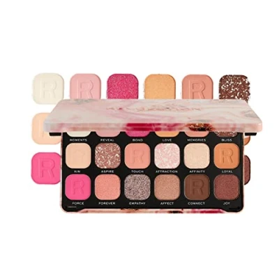 Abbildung von Makeup Revolution Forever Flawless Affinity Lidschattenpalette, Größe: 19.8 g,