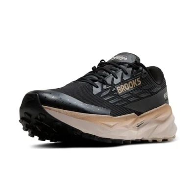 Abbildung von Brooks Herren Cascadia 19 GTX Sneaker, Black Ebony Chateau Gray, 45.5 EU