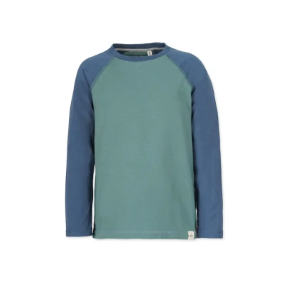 Abbildung von Band of Rascals Longsleeve Raglan Langarmshirt sageblue für Kinder, Größe: 140, Sage blue