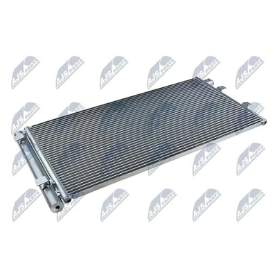 Abbildung von NTY CCS RE 028 Klimakondensator mit Trockner Aluminium 685mm R134a RENAULT: Megane 3 Grandtour, GRAND SCENIC 3, Schrägheck