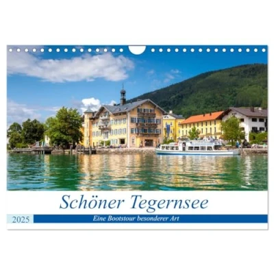Abbildung von Schöner Tegernsee (Wandkalender 2025 DIN A4 quer), CALVENDO Monatskalender